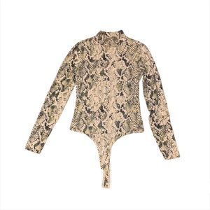 Guess snake pattern bodysuit.